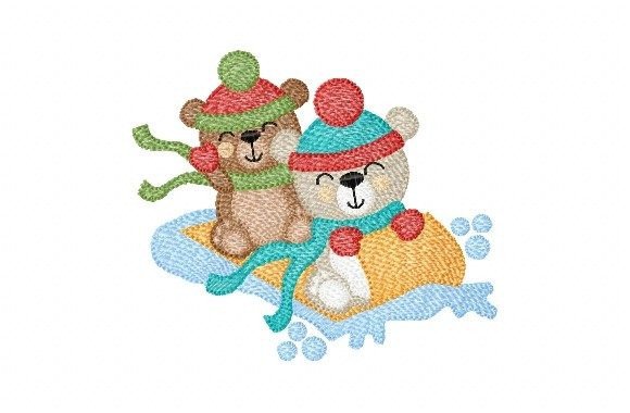 Christmas Bears Embroidery Review for Etsy Sellers