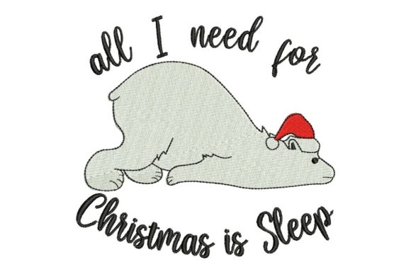 Christmas Bored Bear Embroidery Review