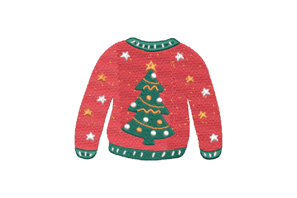 Christmas Tree Sweater Embroidery Review