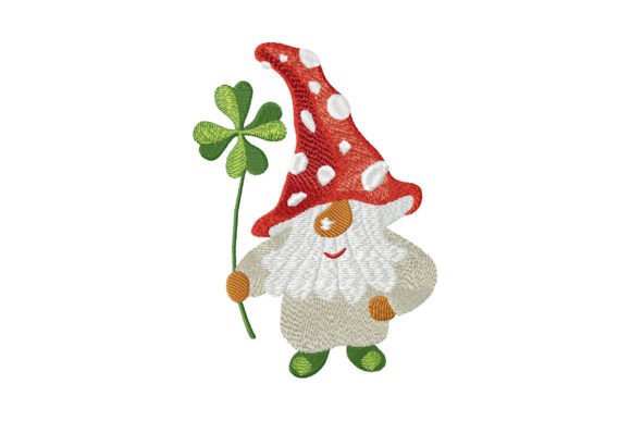 Funny Gnome Amanita Embroidery Review