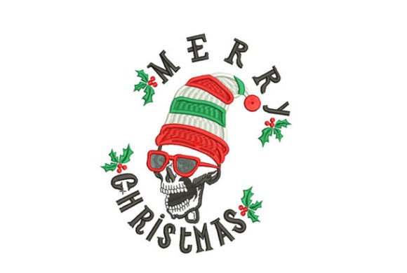 Funny Skeleton Christmas Embroidery Review
