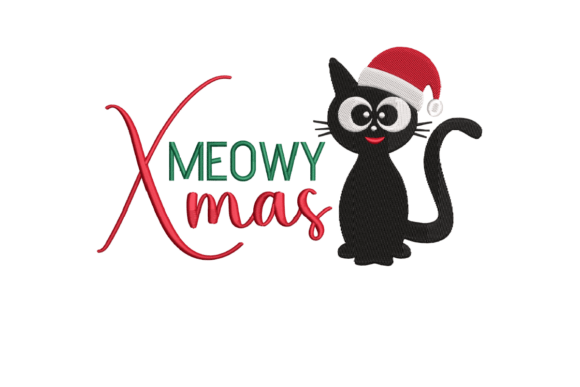 Meow Christmas Embroidery Review