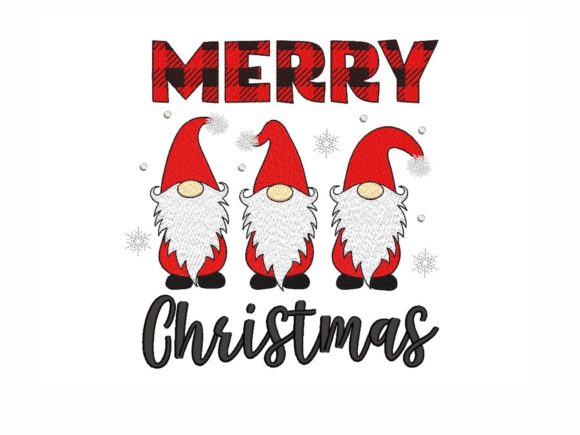 Merry Christmas Gnomes Embroidery Review