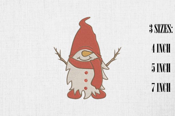 Snowman Gnome Embroidery Review